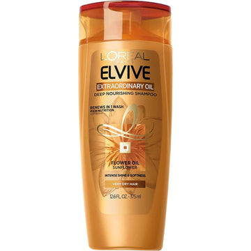 L'Oréal Paris Elvive 6 Oil Nourish Shampoo – Deep Nourishing Shampoo for Soft & Healthy Hair 360ml