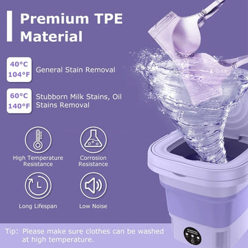 Home.Co, Foldable Mini Washing Machine